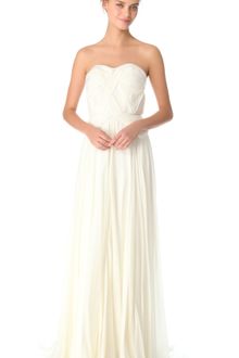 Catherine Deane Nanette Strapless Gown - Lyst