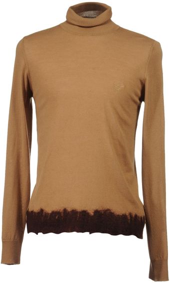 Emporio Armani High Neck Sweater - Lyst