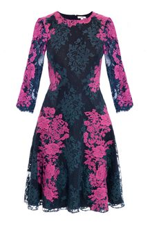 Erdem Lily Lace Embroidered Dress - Lyst