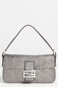 Fendi Suede Baguette - Lyst
