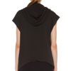 Helmut Lang  Soft Sweatshirt Hood Vest  in Black - Lyst