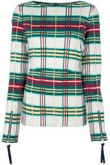 Marni Tartan Check Top