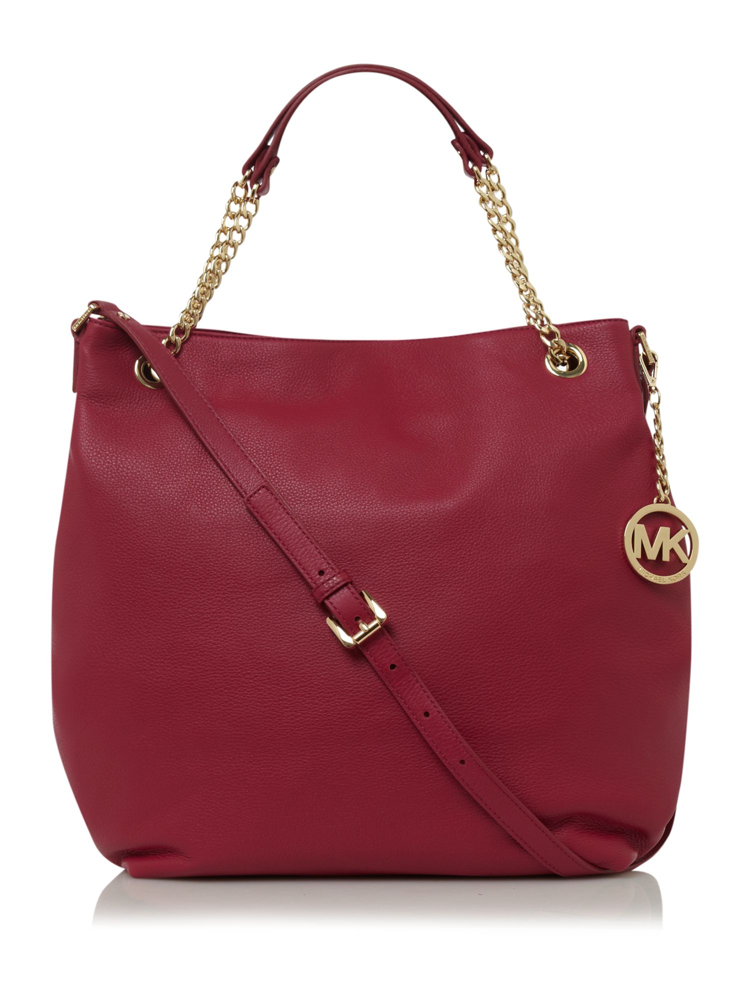 michael kors pink chain bag