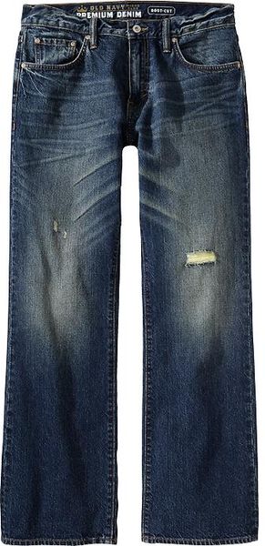 Old Navy Premium Bootcut Jeans in Blue for Men (dark tint)