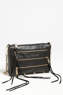 Rebecca Minkoff 5 Zip Mini Crossbody Bag - Lyst