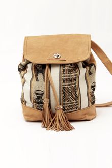 Sabrina Tach The Inca Backpack Shoulder Bag Cream Color - Lyst