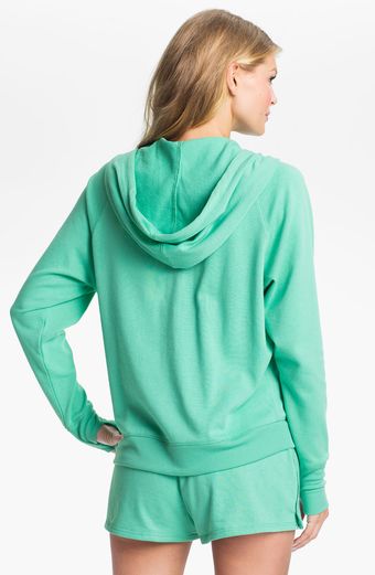 Steve Madden Lounge Love Zip Hoodie - Lyst