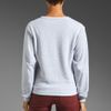 Tibi Lobster Lace Sweatshirt in Gray (heather grey) - Lyst