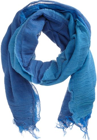 Barneys New York Multicolor Paneled Scarf - Lyst