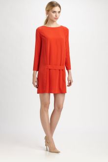 Cacharel Waist Belt Dress - Lyst