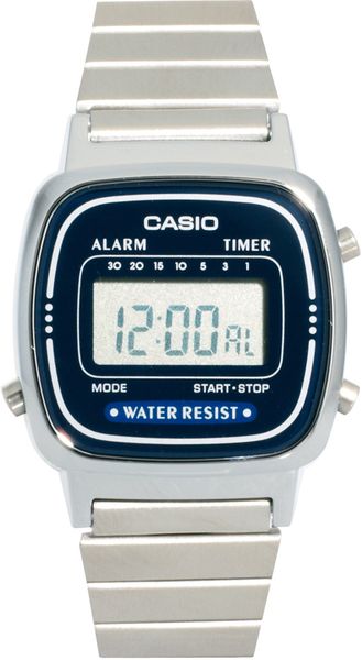 Casio Blue Silver Mini Digital Watch - Lyst
