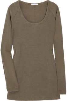 James Perse Cottonjersey Top - Lyst