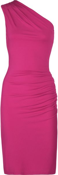 Michael Kors Oneshoulder Stretchjersey Dress - Lyst