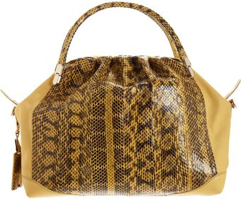 Nina Ricci Snakeskin La Rue Sac  - Lyst