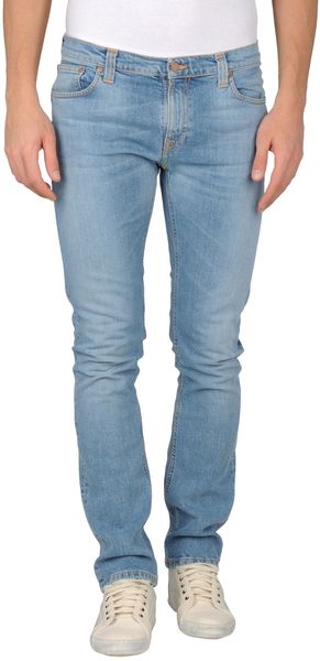 Nudie Jeans Denim Pants - Lyst