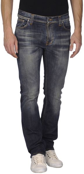 Nudie Jeans Denim Pants - Lyst