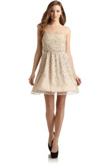 Alice + Olivia Alyssa Embellished Party Dress - Lyst