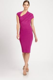 Donna Karan New York Jersey Dress - Lyst