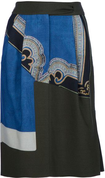 Dries Van Noten Surat Skirt - Lyst