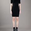 Helmut Asymmetric Dress in Black - Lyst