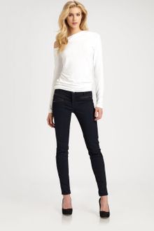 J Brand Zoey Triple Zip Skinny Jeans - Lyst