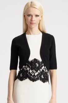 Michael Kors Featherweight Merino Wool Shrug - Lyst