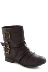 ModCloth Something To Talk Aboot in Dark Brown