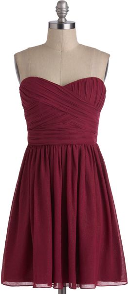 ModCloth Magenta Marvelous Dress - Lyst