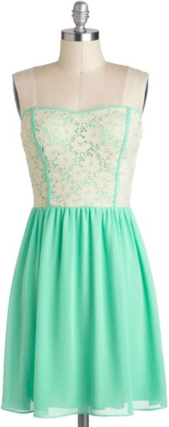 ModCloth Glowing Places Dress - Lyst