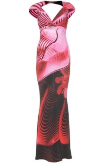 Roberto Cavalli Afrodite Floor Length Print Gown - Lyst