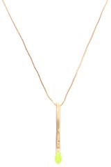 Stella McCartney Matchstick Necklace