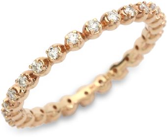 Kc Designs Diamond Stack Ring - Lyst