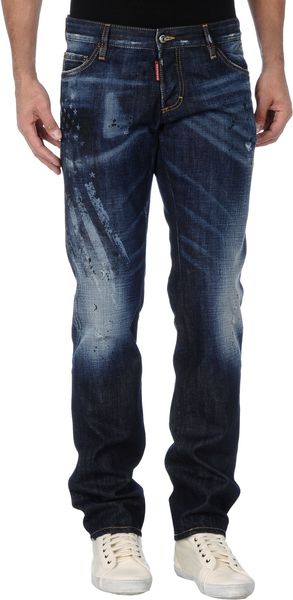 DSquared2 Denim Trousers - Lyst