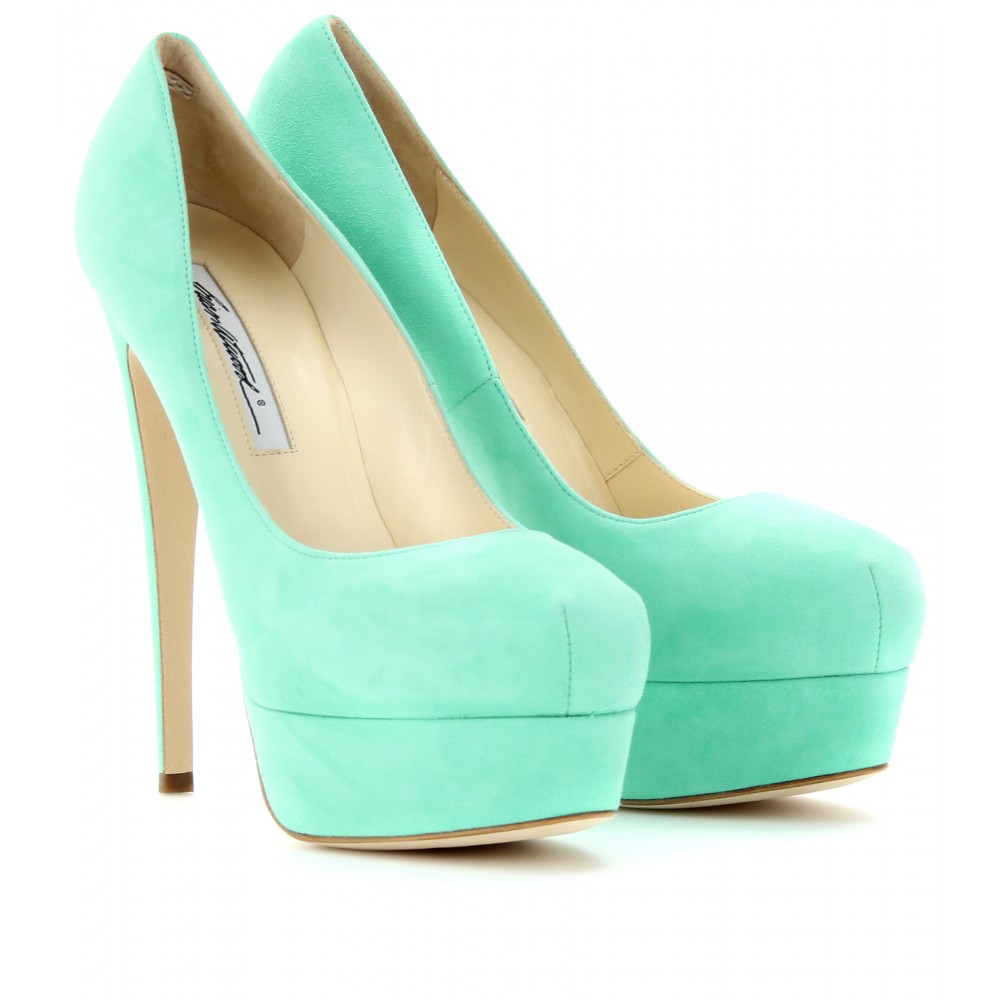 sea green colour shoes