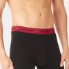 Calvin Klein Stretch Cotton Boxer Briefs 2pack in Red for Men (red ribbon/ black) - Lyst