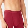 Calvin Klein Stretch Cotton Boxer Briefs 2pack in Red for Men (red ribbon/ black) - Lyst