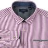 Ted Baker Ardnew Flannel Stripe Shirt in Purple for Men - Lyst