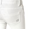 Blumarine Cotton Macramè Cotton Denim Jeans in White - Lyst