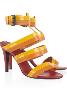 Bottega Veneta Tritone Leather Sandals - Lyst