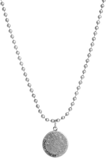 Cheap Monday Coin Necklace  - Lyst