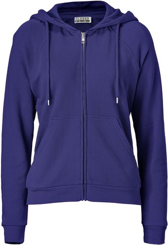 Closed  Cotton Hoodie - Lyst