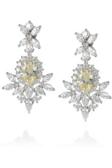 Kenneth Jay Lane Crystal Earrings - Lyst