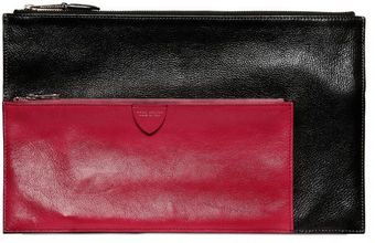 Marc Jacobs Multi Pouch Bicolored Leather Wallet - Lyst