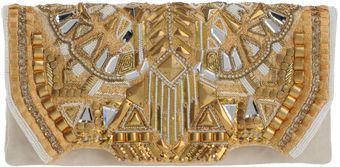 Balmain Medium Leather Bag - Lyst