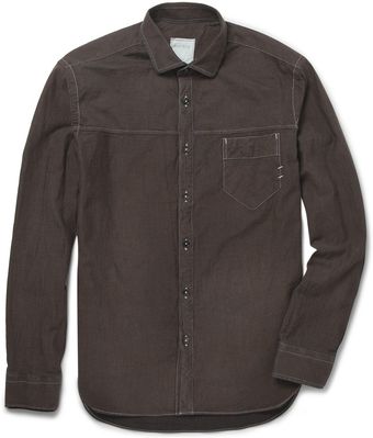 Billy Reid Courtland Slimfit Cottontwill Shirt - Lyst