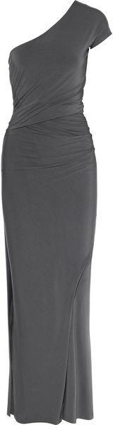 Donna Karan New York Stretch Jersey Gown - Lyst