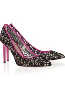 Jason Wu Sigrid Lace and Patent Leather Pumps - Lyst