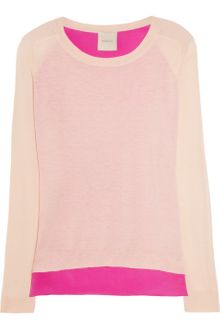 Mason by Michelle Mason Fineknit Cashmere and Silk Top - Lyst