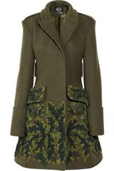 McQ by Alexander McQueen The Silkchiffon Embellished Coat