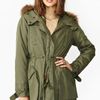Nasty Gal Downtown Parka in Green (army) - Lyst